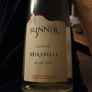 Eau de vie Mirabelle 2016