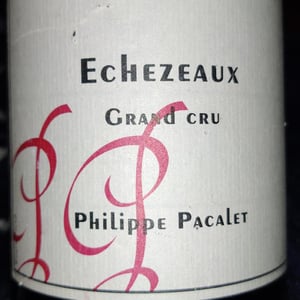 Echezeaux Grand Cru - Philippe Pacalet - monica-et-philippe-pacalet