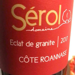 Domaine Serol - Stéphane et Carine Serol - Eclat De Granite