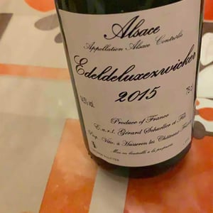 Edeldeluxezwicker 2015 - Gérard Schueller & Fils - Bruno Schueller