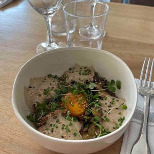 Oeuf Confit, Gomasio, Shiitake, Soja. - La Cuiller en Bois - 468664