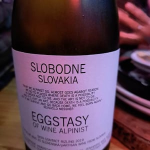 Eggstasy Of Wine Alpinist 2019 - Slobodné Vinárstvo - Majer Zemianske Sady - Michal Kuropka, Agnes Lovecká, Katarína Kuropková