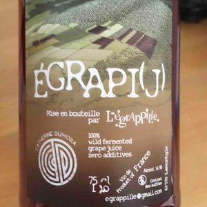 EGRAPI(J) Rouge - L'Egrappille - catherine-dumora