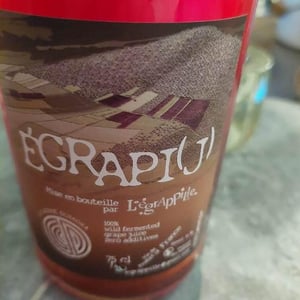 EGRAPI(J) Rouge - L'Egrappille - Catherine Dumora 