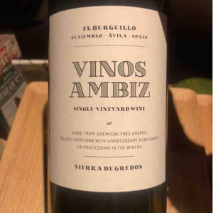 Vinos Ambiz - Fabio Bartolomei - El Burguillo