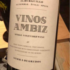 Vinos Ambiz - Fabio Bartolomei - El Burguillo