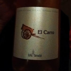 El Carro - Bodegas Bernabé Navarro SL - Rafa Bernabé 