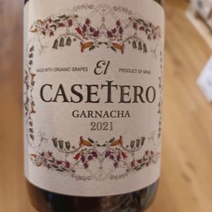 El Casetero garnacha - Bodegas frontonio - Fernando Mora -2021