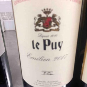 Château le Puy - Jean-Pierre & Pascal Amoreau - Emilien