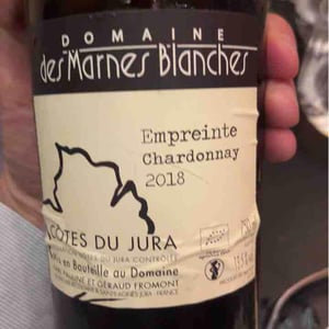 Empreinte Chardonnay - Domaine Des Marnes Blanches - Pauline & Géraud Fromont -2018