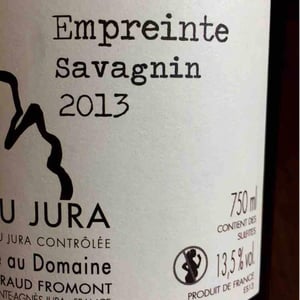 Empreinte Savagnin - Domaine Des Marnes Blanches - Pauline & Géraud Fromont 