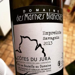 Empreinte Savagnin - Domaine Des Marnes Blanches - pauline-geraud-fromont