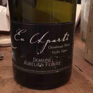 En Aparté Blanc - Domaine Aurélien Febvre - Aurélien Febvre 
