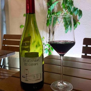 En attendant les copains (rouge) - Domaine du Petit Oratoire - lori-haon
