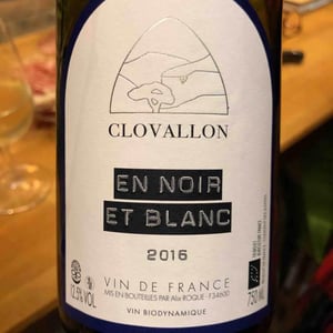 En Noir et Blanc - Domaine de Clovallon - Alix Roque -2022