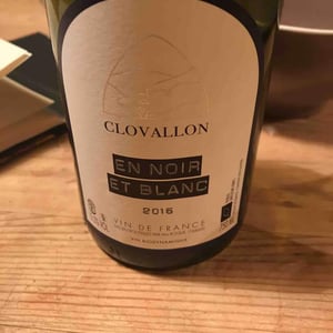 En Noir et Blanc - Domaine de Clovallon - alix-roque -2022