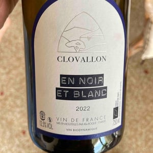 En Noir et Blanc - Domaine de Clovallon - Alix Roque -2022