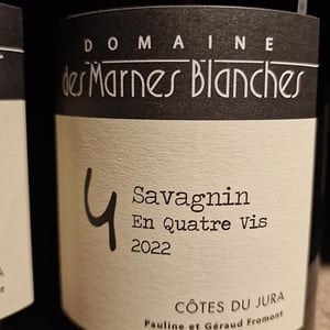 En Quatre Vis Savagnin - Domaine Des Marnes Blanches - pauline-geraud-fromont
