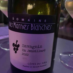 En Quatre Vis Savagnin - Domaine Des Marnes Blanches - Pauline & Géraud Fromont 