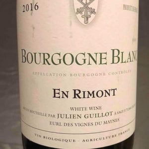 En Rimont - Clos des Vignes du Maynes - Julien Guillot 