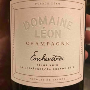 Enchevêtrer Dosage Zéro - Domaine Léon - Clément Robert -2020