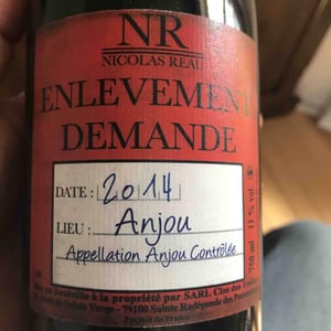 Le Clos des Treilles - Nicolas Reau - Enlèvement Demandé