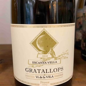 Escanya-vella Gratallops Vi De Vila - Cal Batllet - Marc Ripoll Sans 