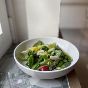 Green Asparagus, Petit Pois, Lettuce Hearts And Radish - ita Madrid - 794535