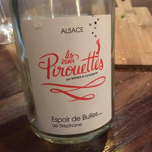 Espoir de Bulles - Gewürztraminer de Stéphane - Les Vins Pirouettes - pierre-sanchez-remi-segura-xavier-couturier