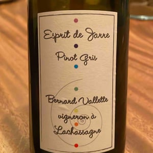 Esprit De Jarre - L’achassagne (Beaujolais) - agnes-clamens-bernard-vallette -2019