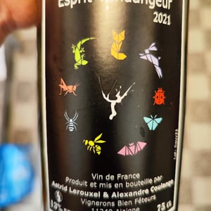 Esprit Vendangeur 2021