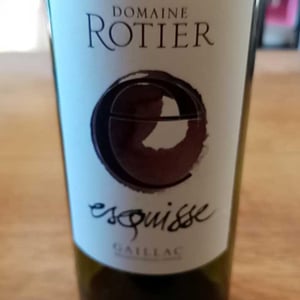 Esquisse - Domaine Rotier - alain-rotier-francis-marre