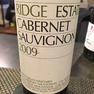 Estate Cabernet Sauvignon 2009