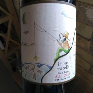 Etna Rosso DOC “I Nove Fratelli” - Masseria del Pino - Federica Turillo & Cesare Fulvio 