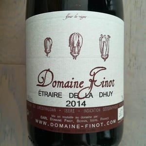 Étraire De La Dhuy - Domaine Finot - Thomas Finot 