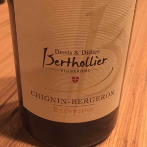 Exception - Berthollier Vignerons - denis-didier-berthollier