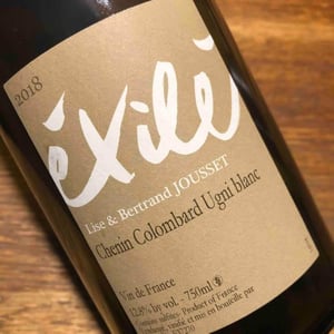 Domaine Jousset - Lise & Bertrand Jousset - Exilé Blanc