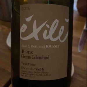 Domaine Jousset - Lise & Bertrand Jousset - Exilé Blanc