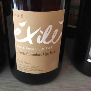 Domaine Jousset - Lise & Bertrand Jousset - Exilé Blanc
