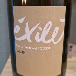 Exilé Blanc - Domaine Jousset - lise-bertrand-jousset