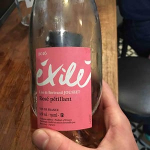 Éxilé Rosé Pétillant - Domaine Jousset - lise-bertrand-jousset