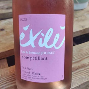 Éxilé Rosé Pétillant - Domaine Jousset - lise-bertrand-jousset