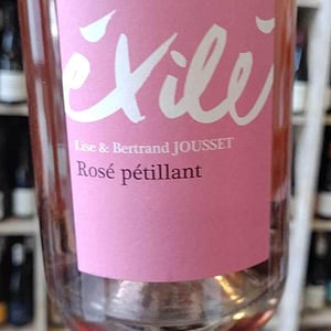Éxilé Rosé Pétillant - Domaine Jousset - lise-bertrand-jousset