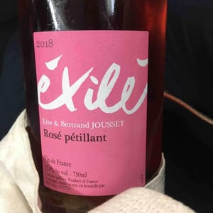 Éxilé Rosé Pétillant - Domaine Jousset - lise-bertrand-jousset