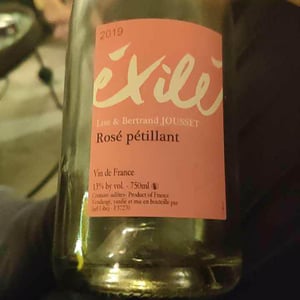 Éxilé Rosé Pétillant - Domaine Jousset - lise-bertrand-jousset