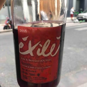 Exilé Rouge - Domaine Jousset - lise-bertrand-jousset