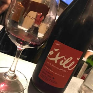 Exilé Rouge - Domaine Jousset - lise-bertrand-jousset
