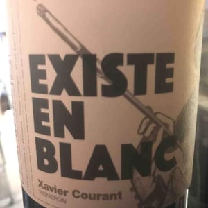 Existe en Blanc - Domaine de l'Oubliée - xavier-courant
