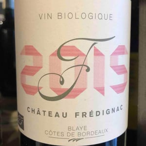 F 2015 - Château Frédignac - Ludivine & Vincent L'Amouller 