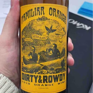 Familiar Orange - Dirty & Rowdy Family Winery - matt-richardson -2019